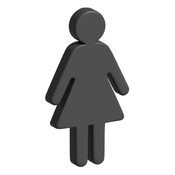 3d woman icon png