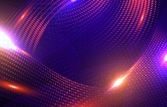 Futuristic Halftone Background vector