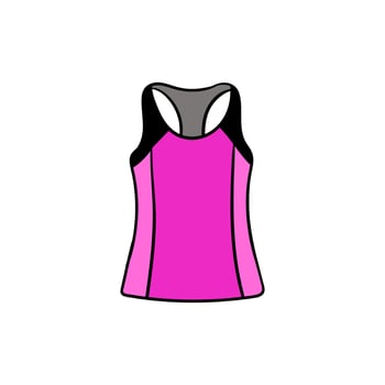 Sports clothing women sexy creative design vector