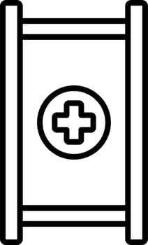Stretcher Icon Style vector