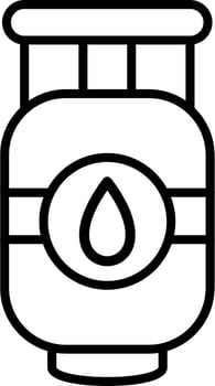 Gas Icon Style vector