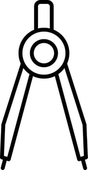Compass Icon Style vector