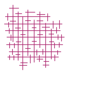 Simple line design elements wall png