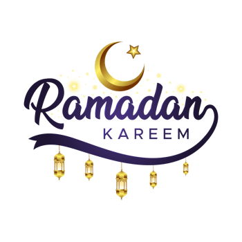 Ramadan Kareem Png English typography