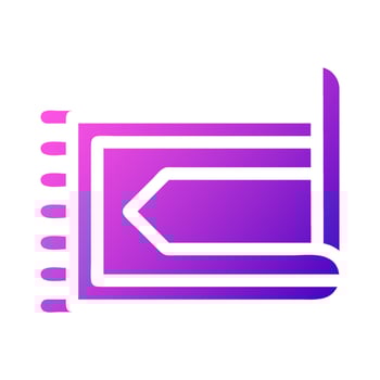 rug icon solid gradient pink style ramadan illustration vector element and symbol perfect.