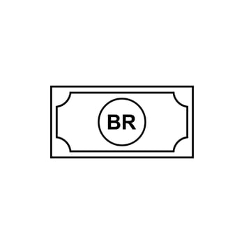 Ethiopia Currency Symbol, Latin Version, Ethiopian Birr Icon, ETB Sign. Vector Illustration