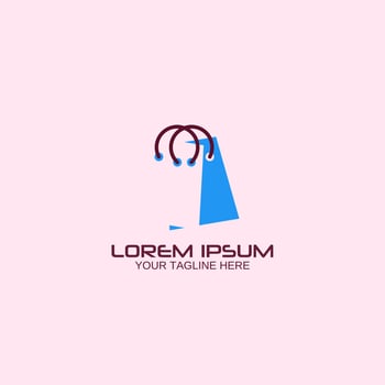 Shop Logo Template Design Vector. vector
