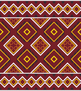 African Ethnic fabric seamless pattern background. geometric ethnic oriental pattern traditional. Ethnic Aztec style abstract vector illustration. design for print texture,fabric,saree,sari,carpet.