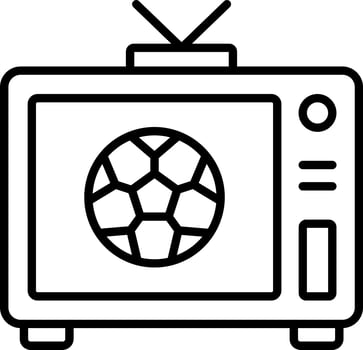 Television Icon Style vector