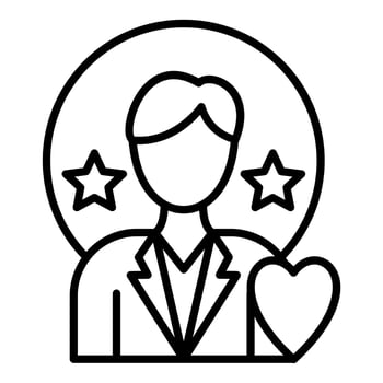 Customer Loyalty Icon Style vector