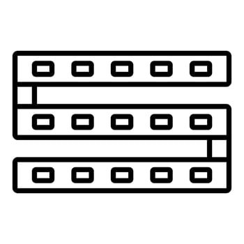 Led Strip Icon Style vector