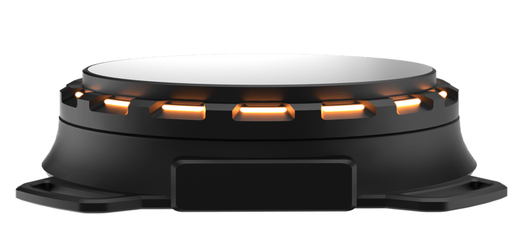 Futuristic neon 3d podium png