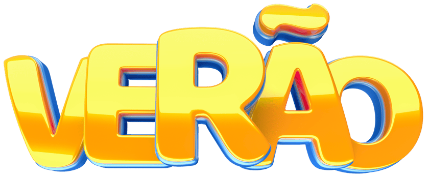 Summer 3d text brazil png