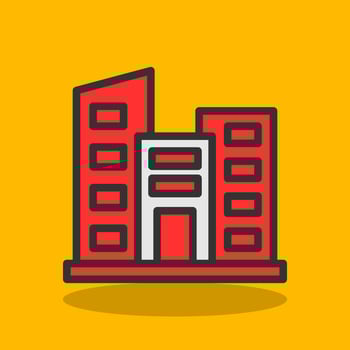 Building Vector Icon Design