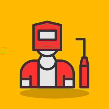 Welding Vector Icon Design