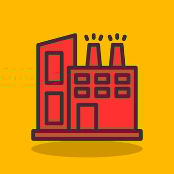 Factory Vector Icon Design