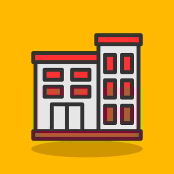 Apartment Vector Icon Design
