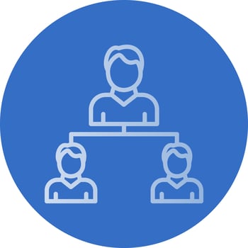 Business Networking Vector Icon Design