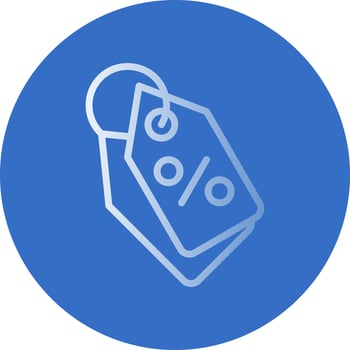 Discount Vector Icon Design