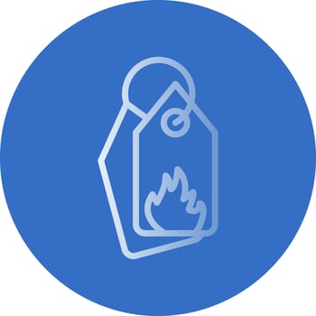 Hot Price Vector Icon Design