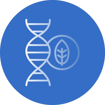 Computational Biology Vector Icon Design