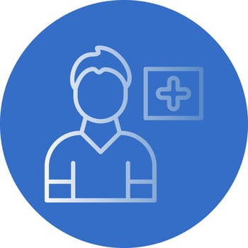 Health Information Vector Icon Design