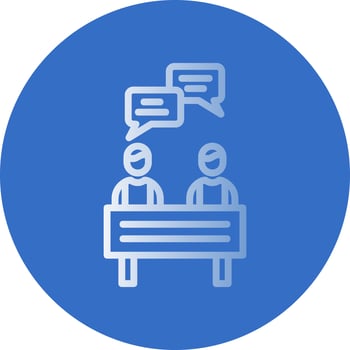 Consulting Vector Icon Design