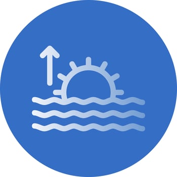 Sunrise Vector Icon Design