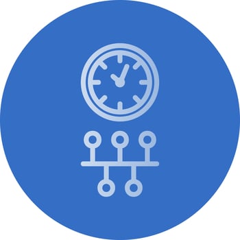 Timeline Vector Icon Design