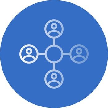 360 Degree Feedback Vector Icon Design
