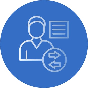 Employee Retention Vector Icon Design
