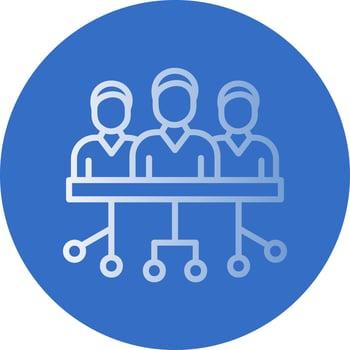 Hr Strategy Vector Icon Design