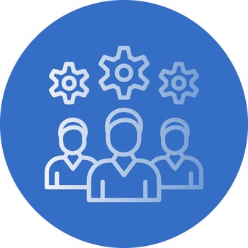 Hr Planning Vector Icon Design