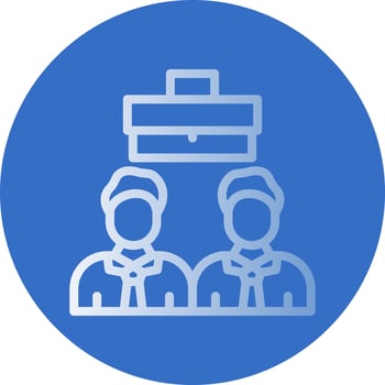 Business Team Vector Icon Design