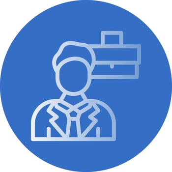 Business Man Vector Icon Design