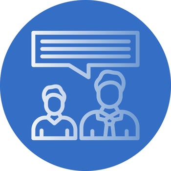 Leader Vector Icon Design