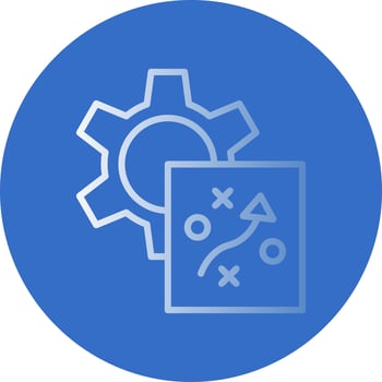 Strategy Vector Icon Design