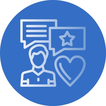 Feedback Vector Icon Design
