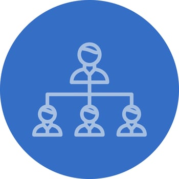 Organization Vector Icon Design