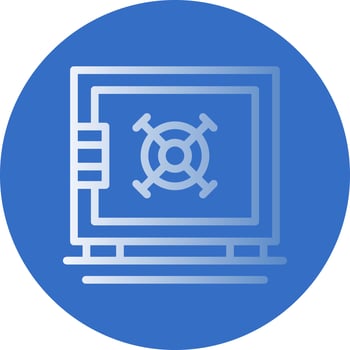 Safebox Vector Icon Design