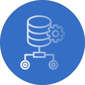 Data Storage Vector Icon Design