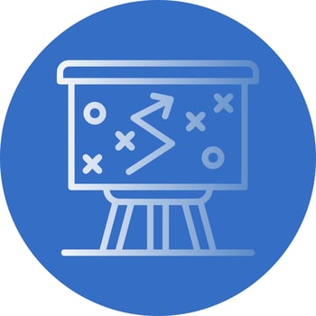 Strategy Vector Icon Design