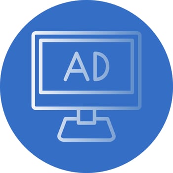 Ad Vector Icon Design