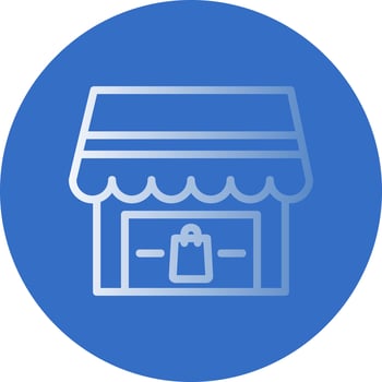 Market Place Vector Icon Design
