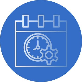 Time Management Vector Icon Design