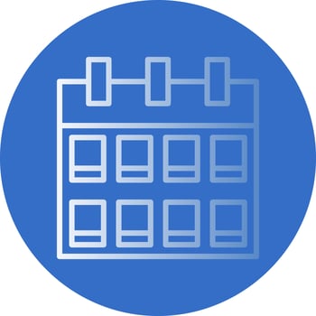 Ethiopian Calendar Vector Icon Design