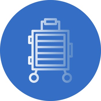 Luggage Vector Icon Design