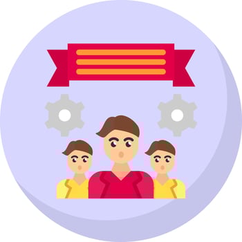 Teamwork Vector Icon Design
