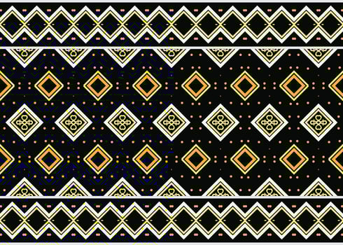Ethnic patterns tribal background Geometric Traditional ethnic oriental design for the background. Folk embroidery, Indian, Scandinavian, Gypsy, Mexican, African rug, carpet. vector