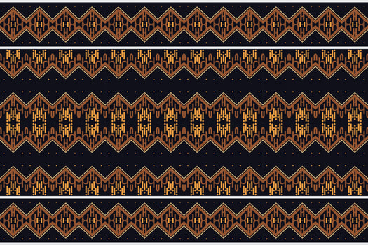 African Ethnic floral seamless pattern background. geometric ethnic oriental pattern traditional. Ethnic Flower style abstract vector illustration. design for print texture,fabric,saree,sari,carpet.